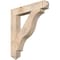 Ekena Millwork Funston Arts & Crafts Smooth Bracket, Douglas Fir, 5 1/2"W x 36"D x 40"H BKT06X36X40FST03SDF - alternate 1
